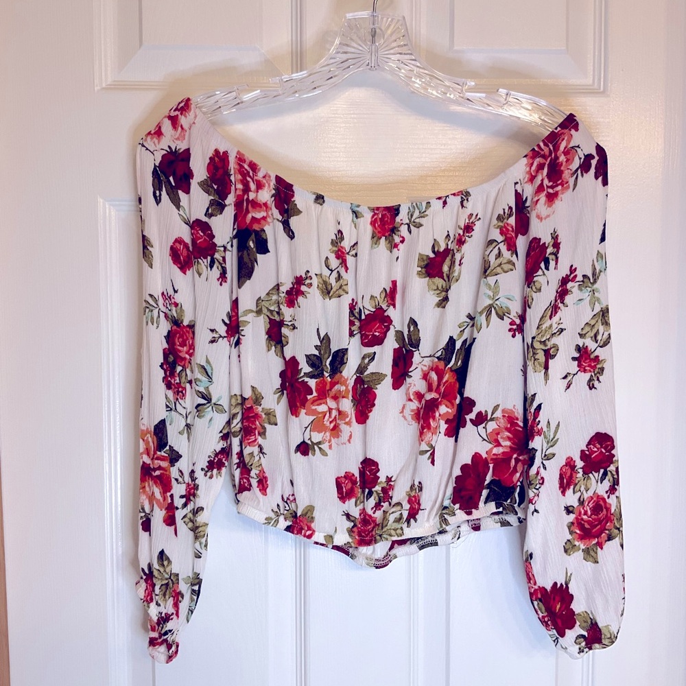 Ambiance Designer Women’s Crop Blouse